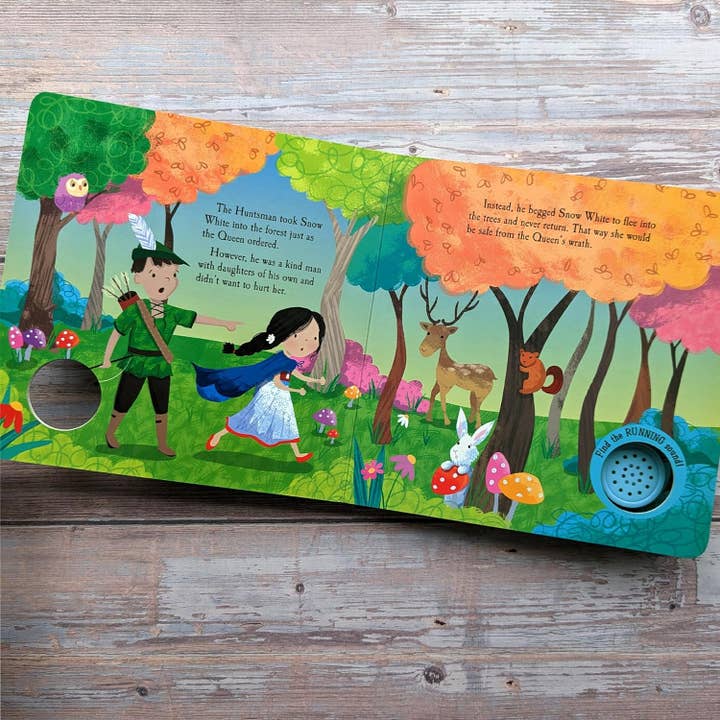 Robert Frederick Ltd - Vendita all'ingrosso Libro - Bambini - Libro sonoro della fiaba di Biancaneve e i sette nani