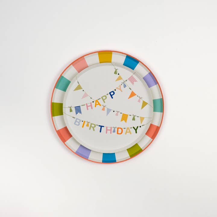 Gatherings by Curated Paperie - Wholesale Dinner Plate - SUM25-DNP2- Summer Fun Dinner Plates4