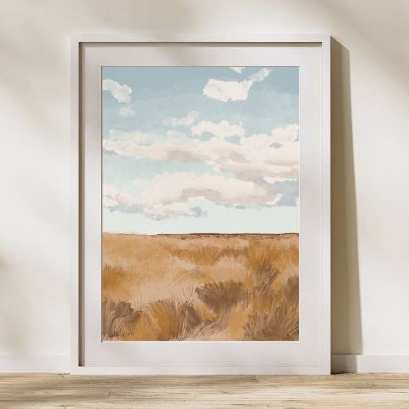 Dry Grasses Print for wholesale by Julie Annette Studios