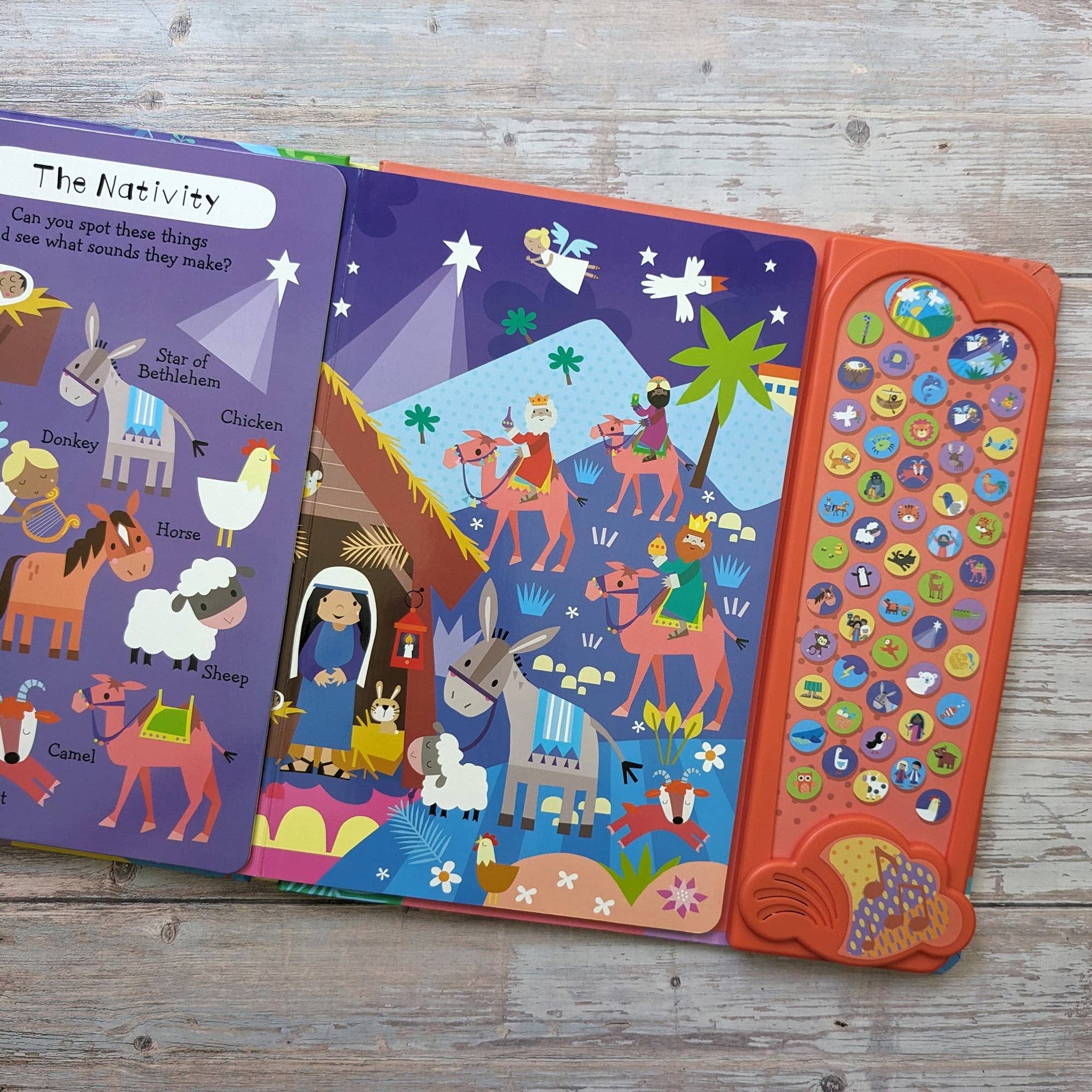 Robert Frederick Ltd – wholesale Pre-school book (3–5) – My First Look And Find Bible - Children's 50 Button Sound Book5