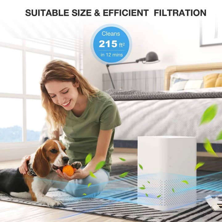 OutdoorSolarOutlet – wholesale Air purifier – Air Purifiers for Home 3-in-1 True HEPA Large Room Air Filter, Air ChoicAir Purifiers for Reduce Pets Dander, Household Odor, Smoke, Dust, Sleep Mode, Auto Mode, Quiet Operation, White14