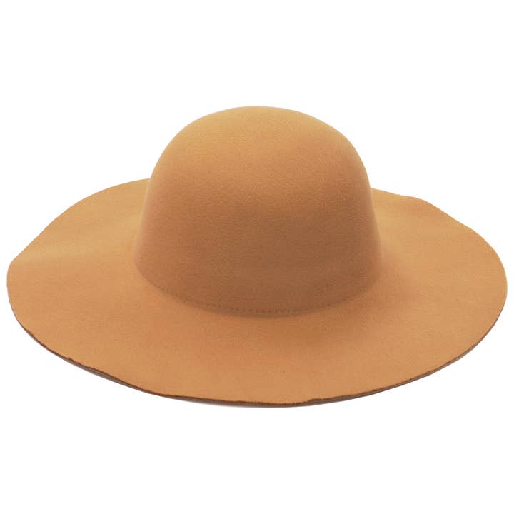 Cap Zone - Wholesale Boater Hat - Women's - Navajo Baja Suede Band Felt Floppy Sun Hat