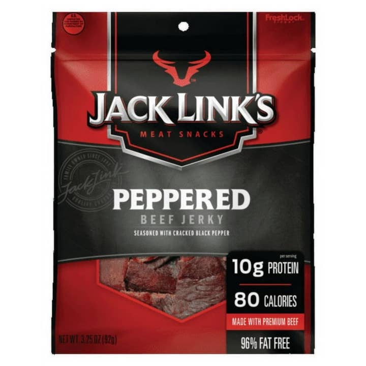 Jack Link's Beef Jerky Peppered 3.25oz - 6ct for wholesale by I Got Your Candy
