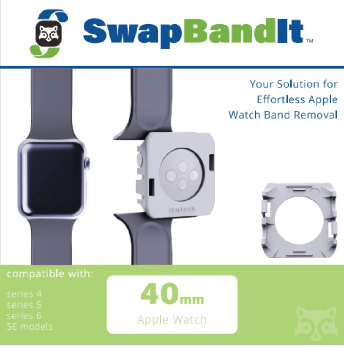 SwapBandIt™ - Vente Bracelet de montre – unisexe - SwapBandIt®-Accessoire de retrait de bracelet Apple Watch0