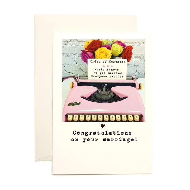 Paperlove Boutique - Wholesale Wedding Card - Congrats on Marriage