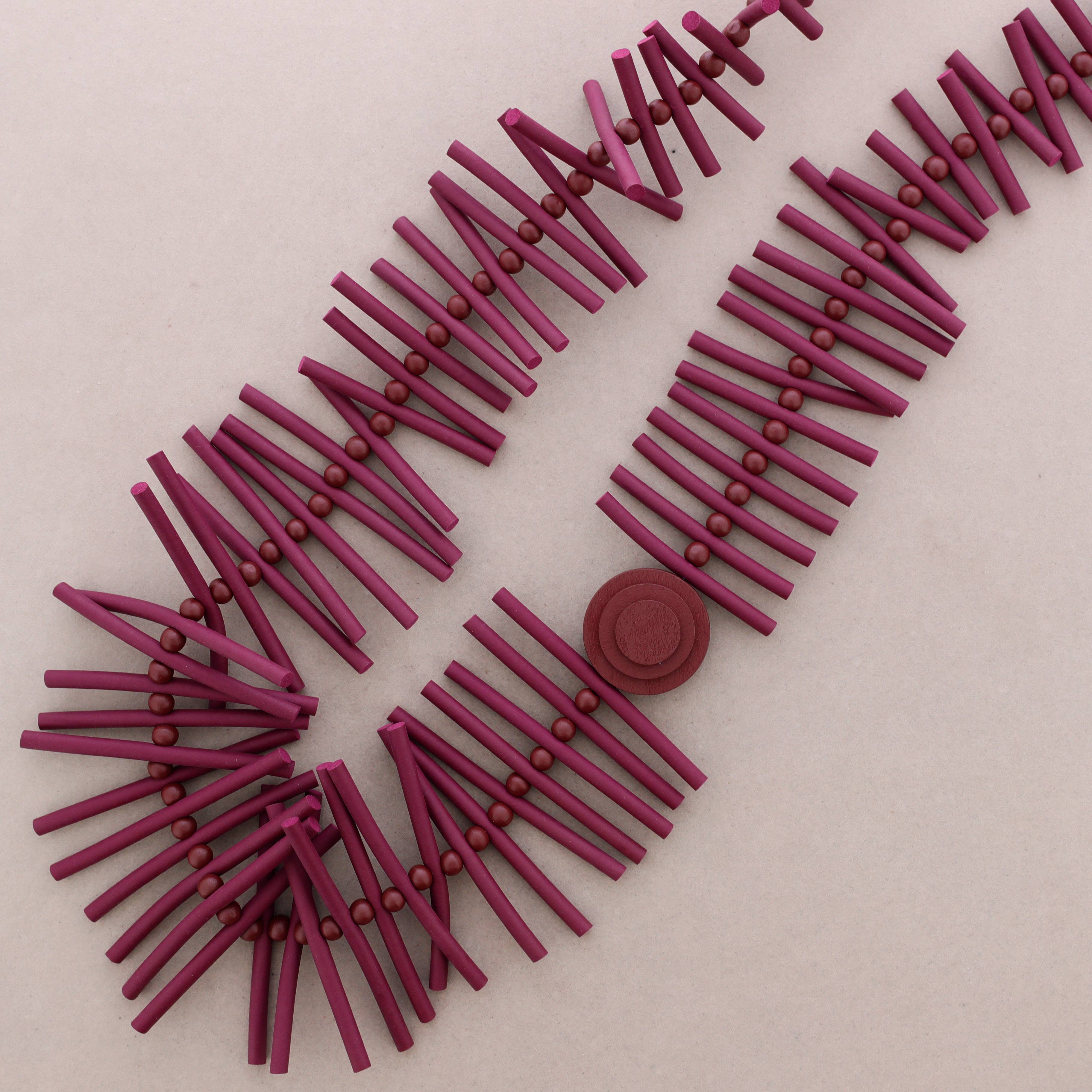 Sonata - Wholesale Snap Jewelry - Long Necklace Elastic Straps3