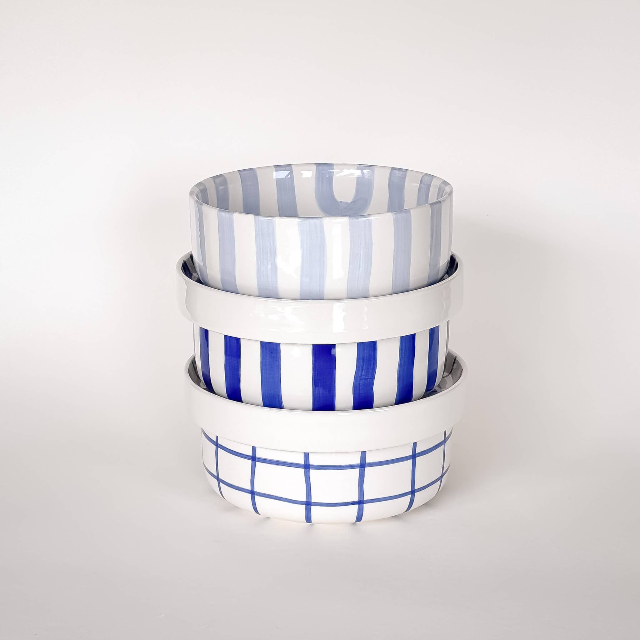 Magazin Minori - Vente Bol - Bol rayé - morning azzurro7