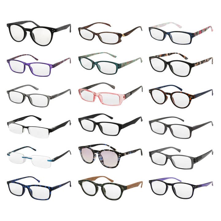 Shark Eyes, Inc - Wholesale Eyeglasses - Unisex - Reading Glass Counter Display 144 PC Reader Display Stocked1