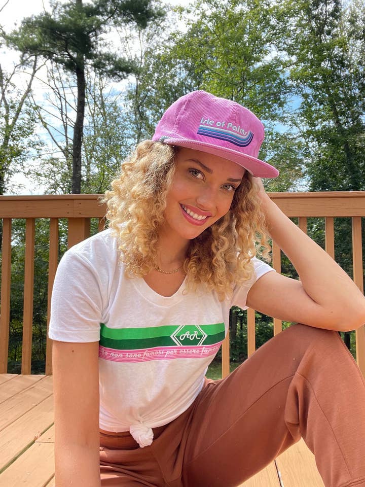 Cappello in velluto a coste Isle of Palms con corda per la vendita all'ingrosso da parte di Augustus Roark