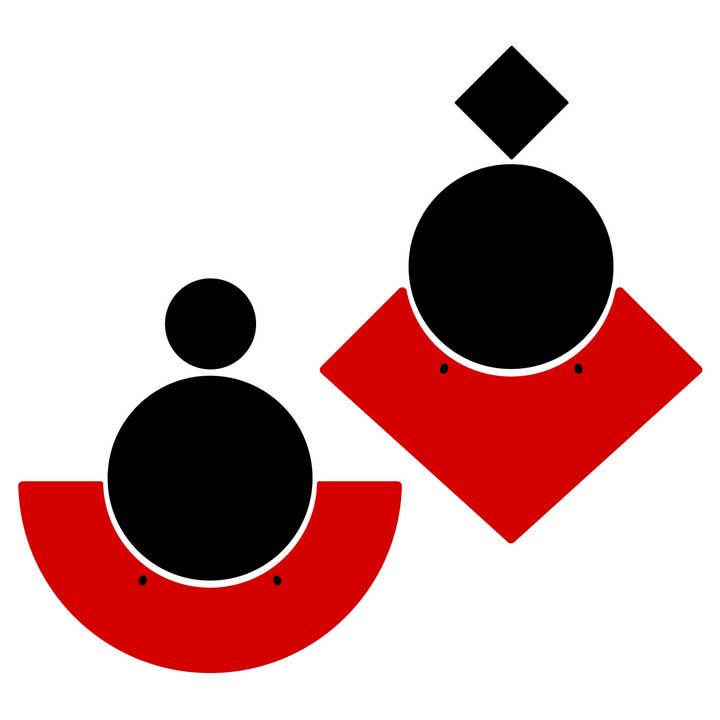 MIRANDA Statement-Ohrringe PRIMÄRFARBEN Kollektion für den Großhandel von ALEX+SVET