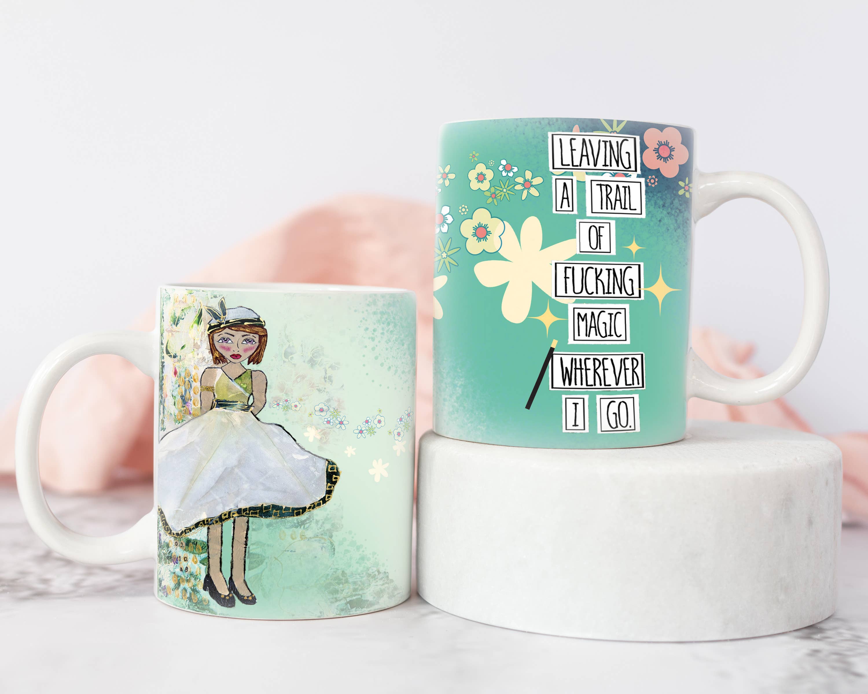 Redefining She - Wholesale Coffee Mug - Leaving A Trail of Fucking Magic Wherever I Go - Mug