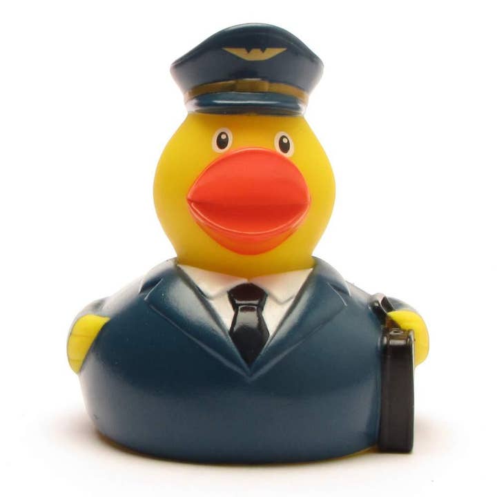 Duckshop - Wholesale Bath Toy - Baby - Rubber Duck Pilot - rubber duck