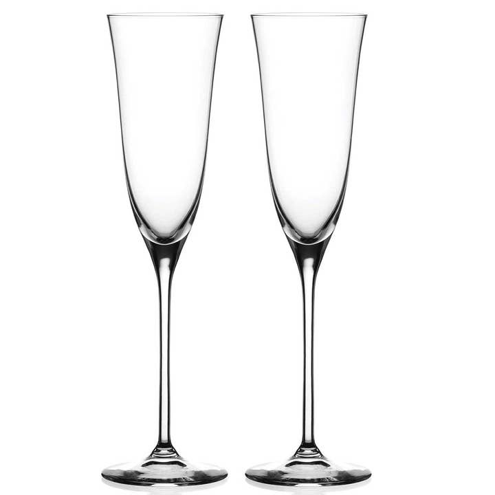 DIAMANTE - Vendita all'ingrosso Flute da champagne - Bicchieri da prosecco in cristallo con flute da champagne diamante - 'kate'