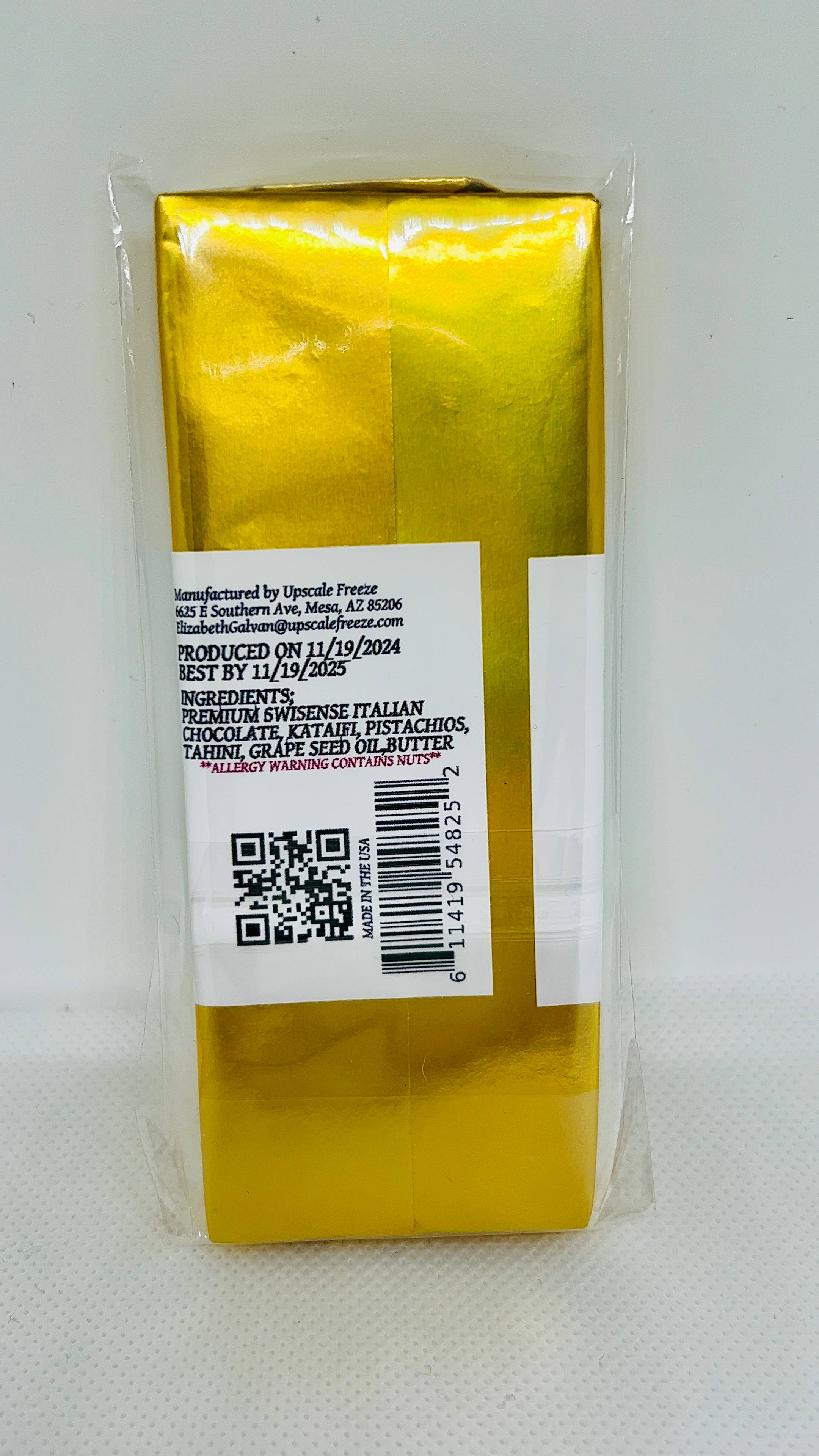 UPSCALE FREEZE - Wholesale Chocolade - Dubai**BEKROOND** pistache6