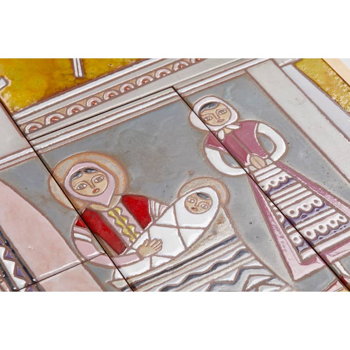 Valsamakis Ceramics – wholesale Nativity scene decor – Nativity Scene Folk Art4