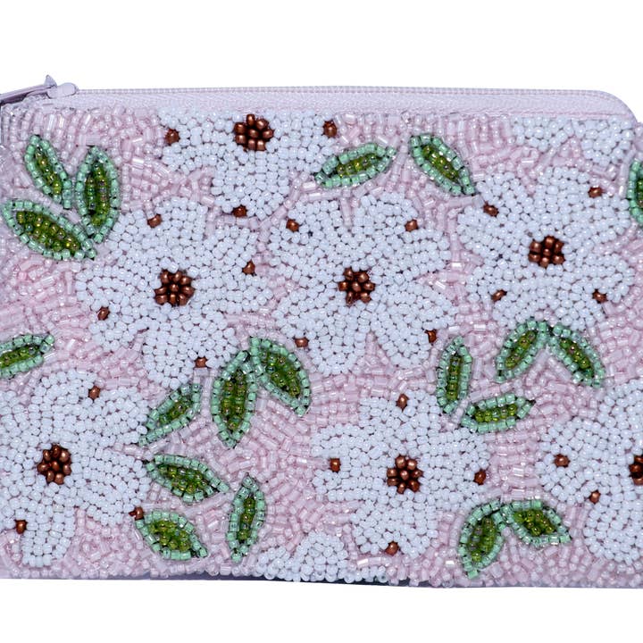 Tiana Designs - Wholesale Portemonnee - Dames - SCP 398 - roze/wit/bloemen0