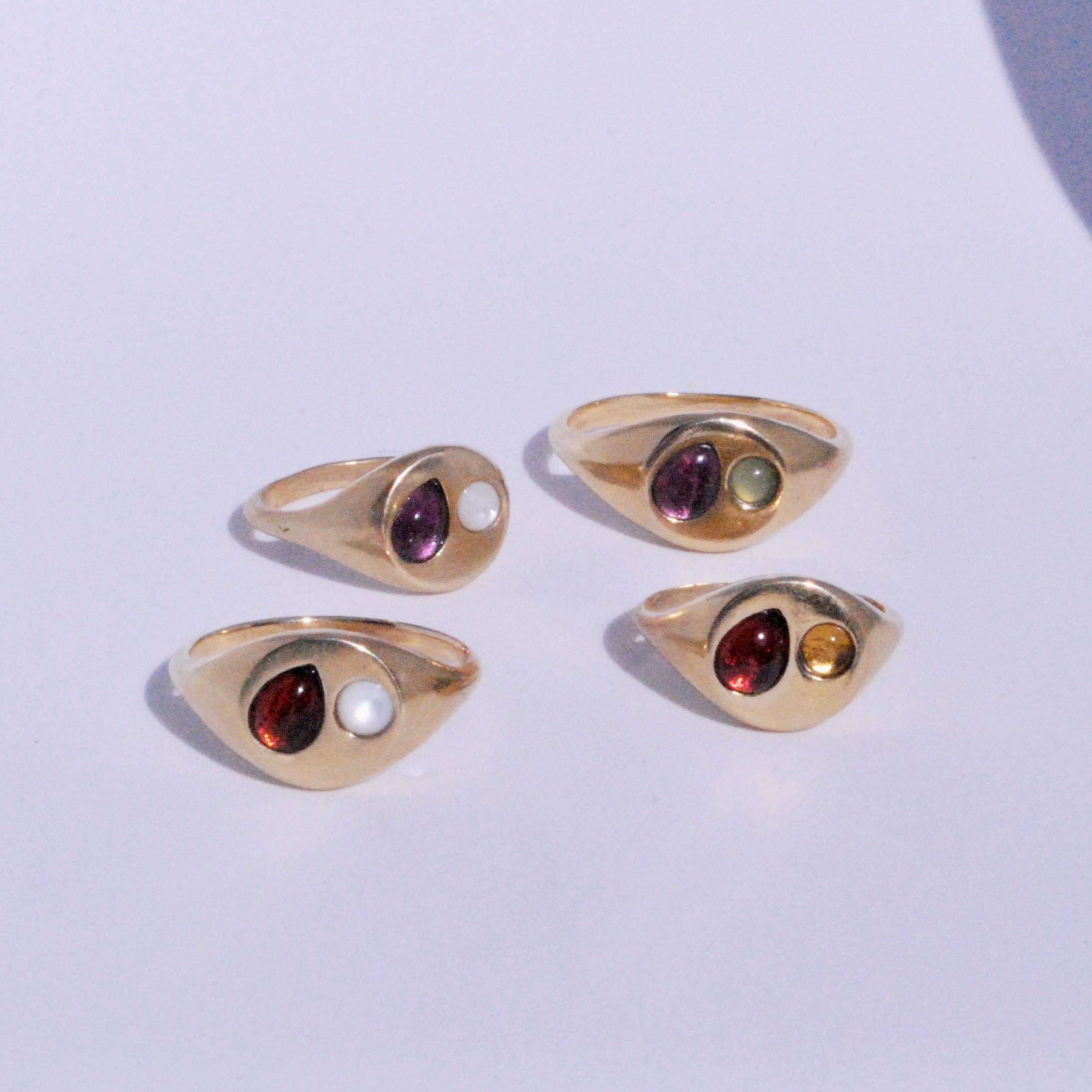 Take Shape Studio - Wholesale Signet Ring - Teardrop Signet2