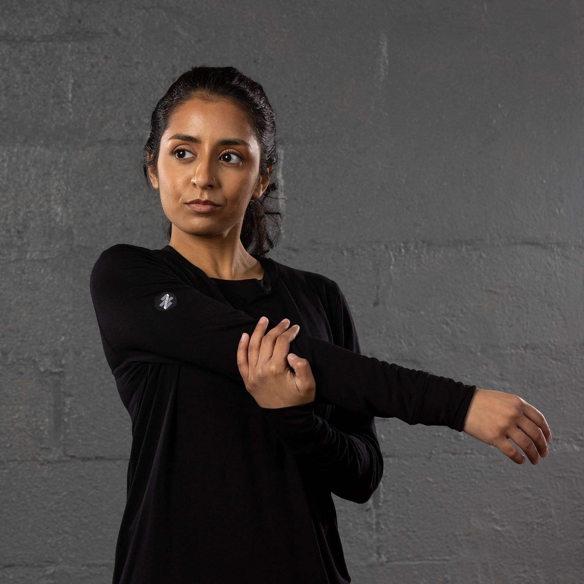 Izza Active - Wholesale Athletic Top - Women's - Bamboo Soft Casual Top | Long Shirt9