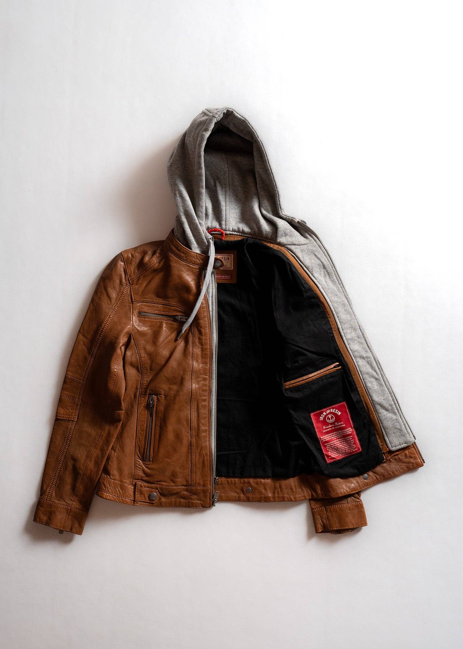 Iron & Resin - Vente Veste en cuir – femme - Veste Topanga pour femme4