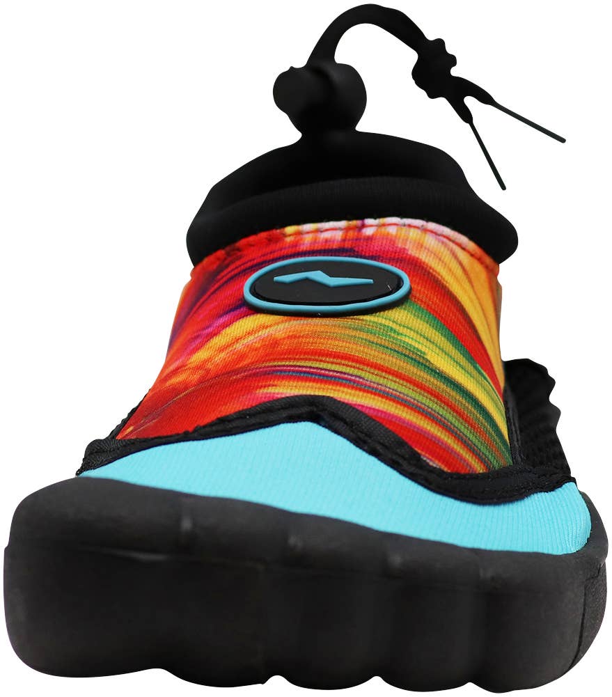 Eastern Off Price - Vente Chaussures d'eau – femme - Chaussures d'eau Tie Dye pour femmes Norty 41193 - Teal Tie Dye4