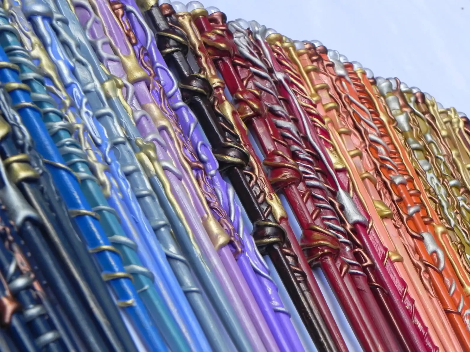 The Woodland Wandolier - Wholesale Toy Wand - Kids - Unique Wooden Wizard Wands - Handmade, Hand-Painted, Perfect5