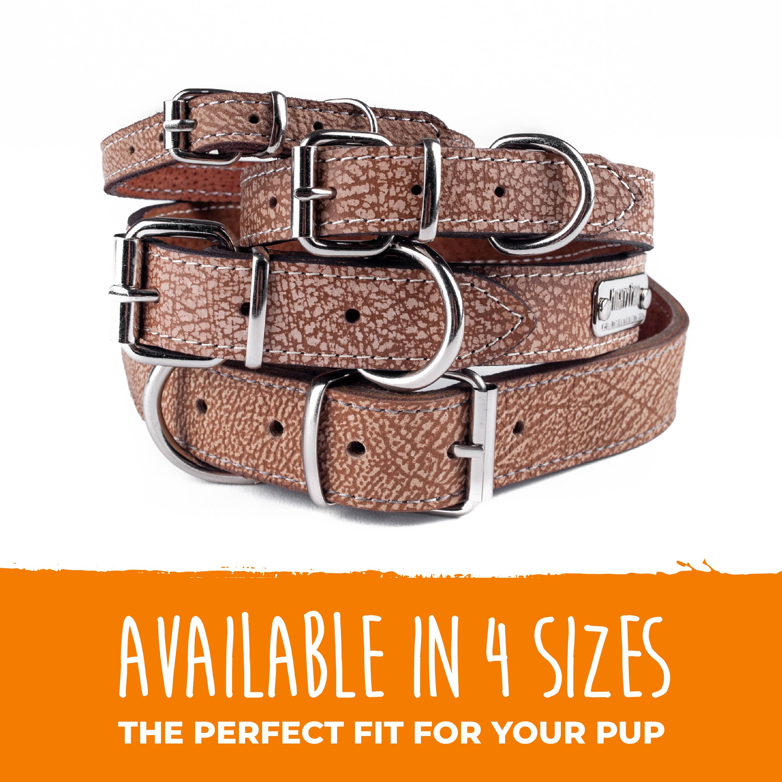 Mighty Paw - Wholesale Pet Collar - Dog - Leather Dog Collar - Distressed22