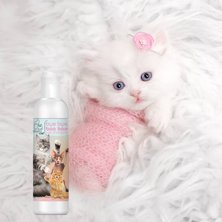 The Blissful Dog - Wholesale Pet Grooming Tool - Cat - The Blissful Cat Bye Bye Boo Boo Cat Shampoo