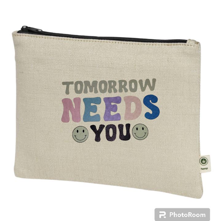 MadeByHBK - Wholesale Makeup/Cosmetic Bag - Mental Health Awareness Cosmetic Bags8