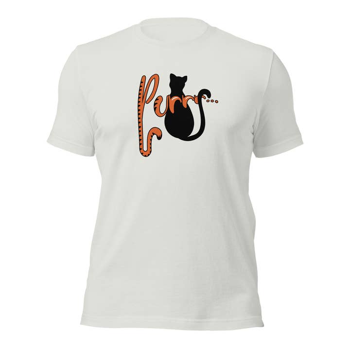 T-shirt unisexe Purrr... pour la vente par VAWDesigns