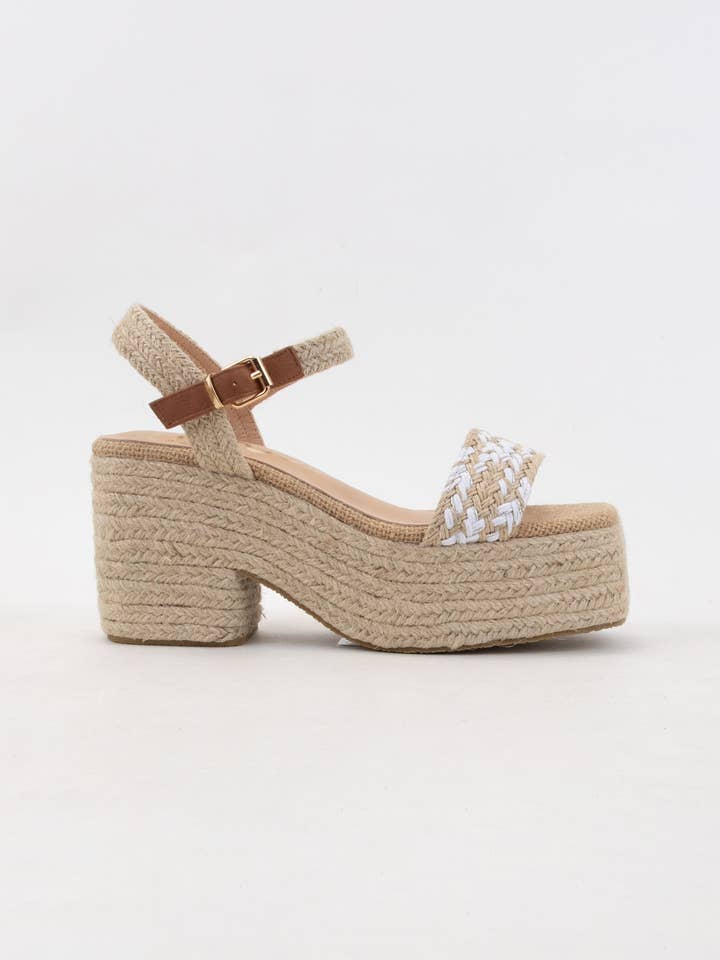 CCOCCI - Vendita all'ingrosso Scarpe con plateau - Donna - SANDALI RIMA ESPADRILLES WRAPPED CHUNKY CON TACCO PLATEAU9