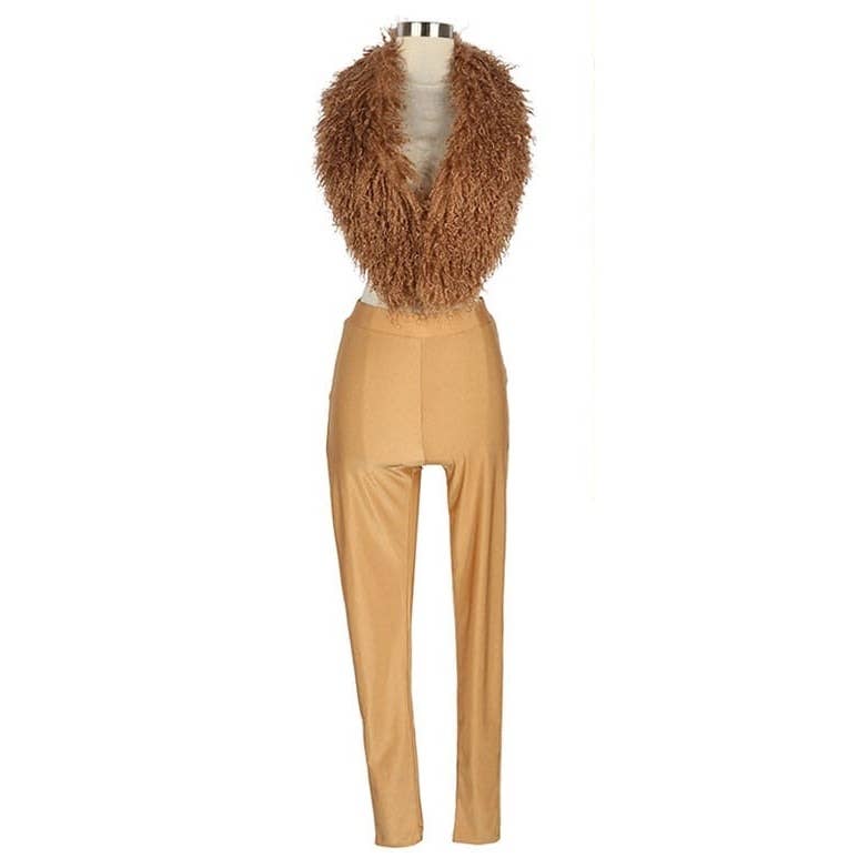 DORCAS - Wholesale Top & Pant Set (NOT Loungewear) - Women's - Fur Top and Pant Set4