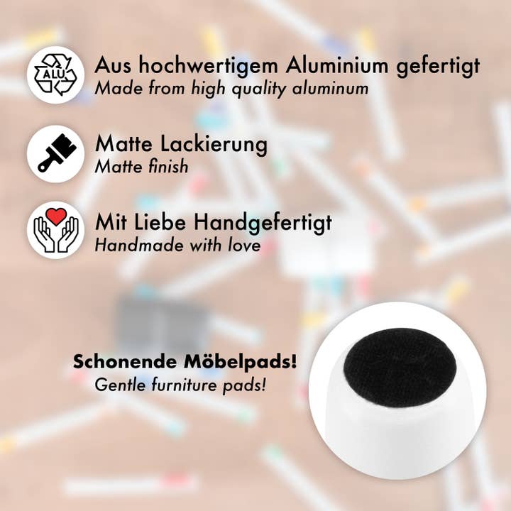 Wunder Zahnstocher - Wholesale Drinking Glass/Cup - WONDER TOOTHPICK ALUMINUM CUP WHITE5