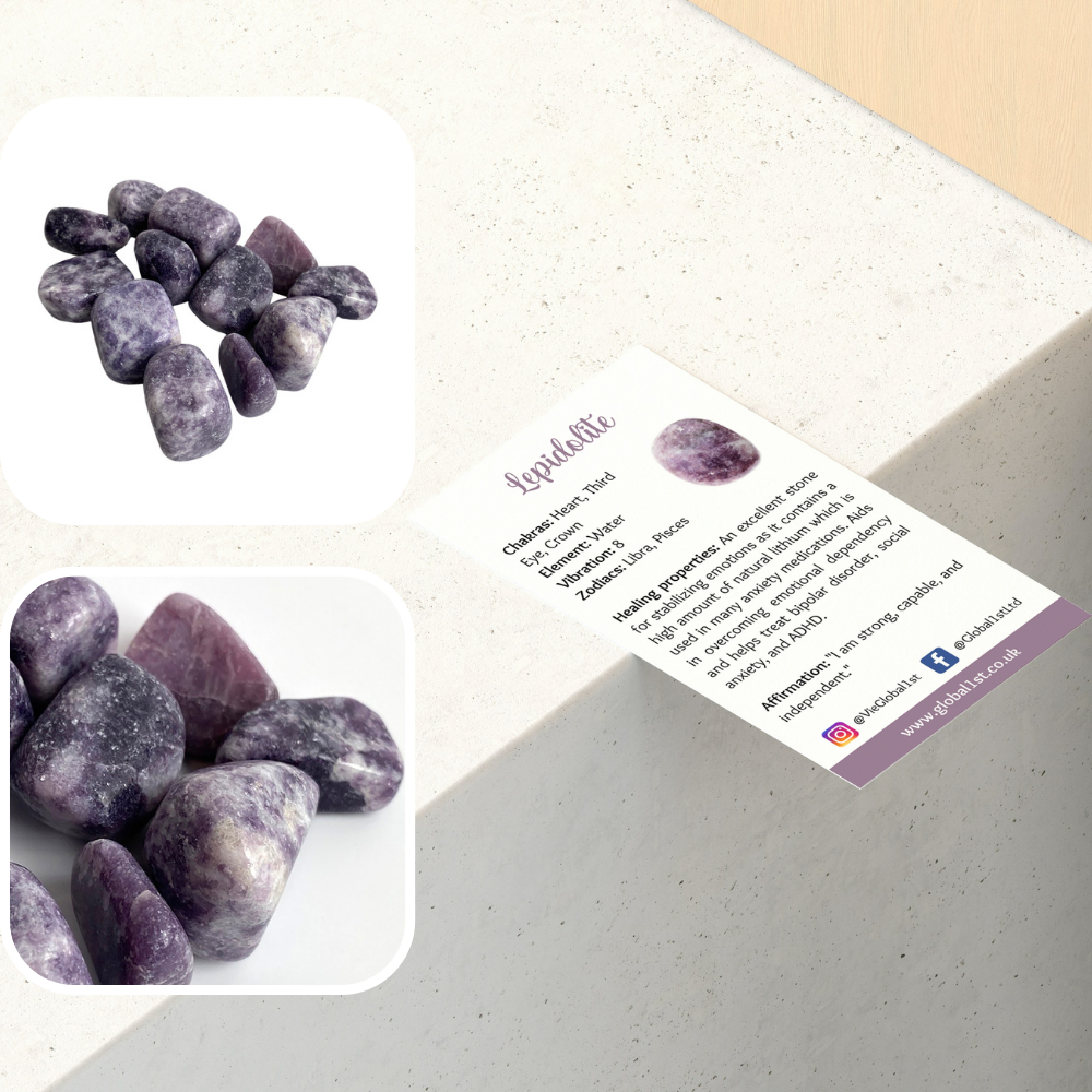 VIE - Wholesale Spiritual Stone/Crystal - Tumbled Crystals, 250g Pack31