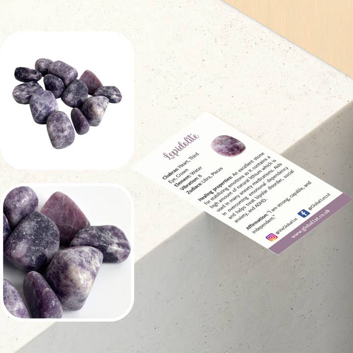 VIE - Wholesale Spiritual Stone/Crystal - Tumbled Crystals, 250g Pack31