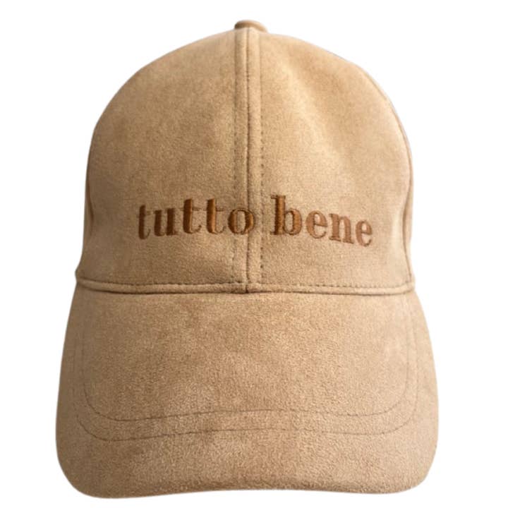 Suede Embroidered Baseball Cap for wholesale by GEOPLE HOME & BABY