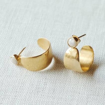 Sarah Safavi Jewelry - Wholesale Hoop Earrings - Mercy Hoops0