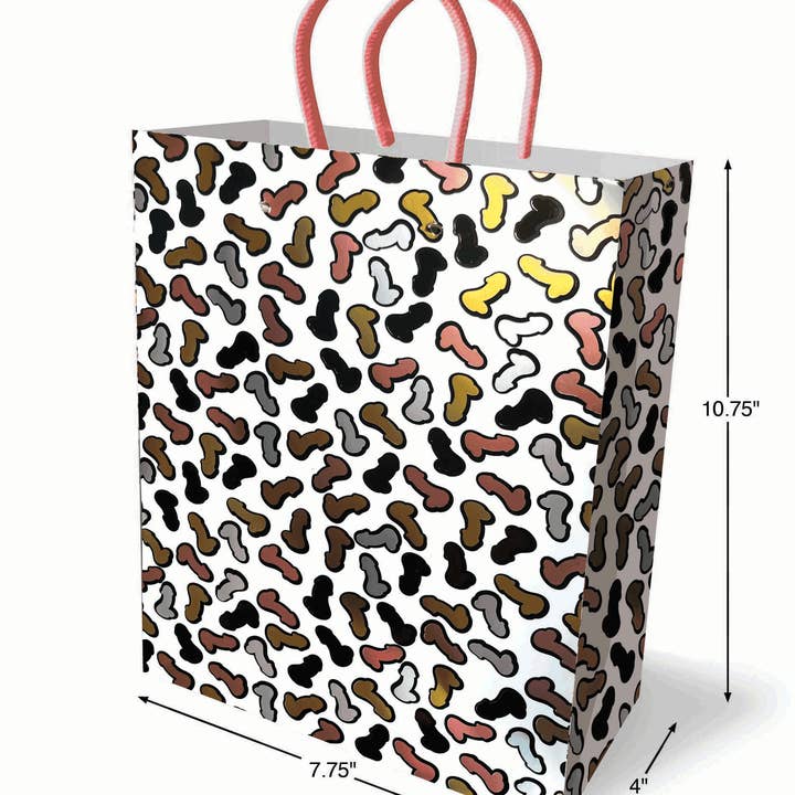 Little Genie Productions - Wholesale Gift bag - Glitterati Penis Gift Bag1