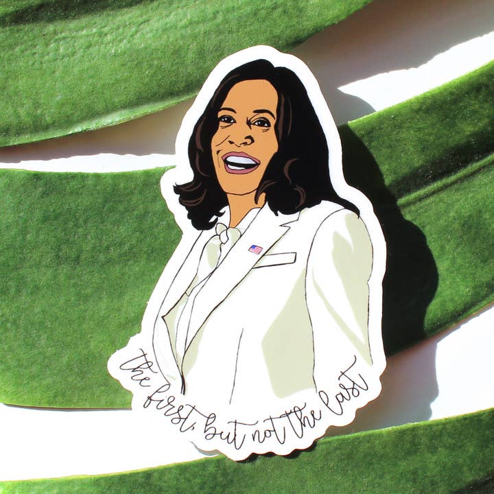 Pegatina Kamala Harris para venta al por mayor de Guy Piper Handmade