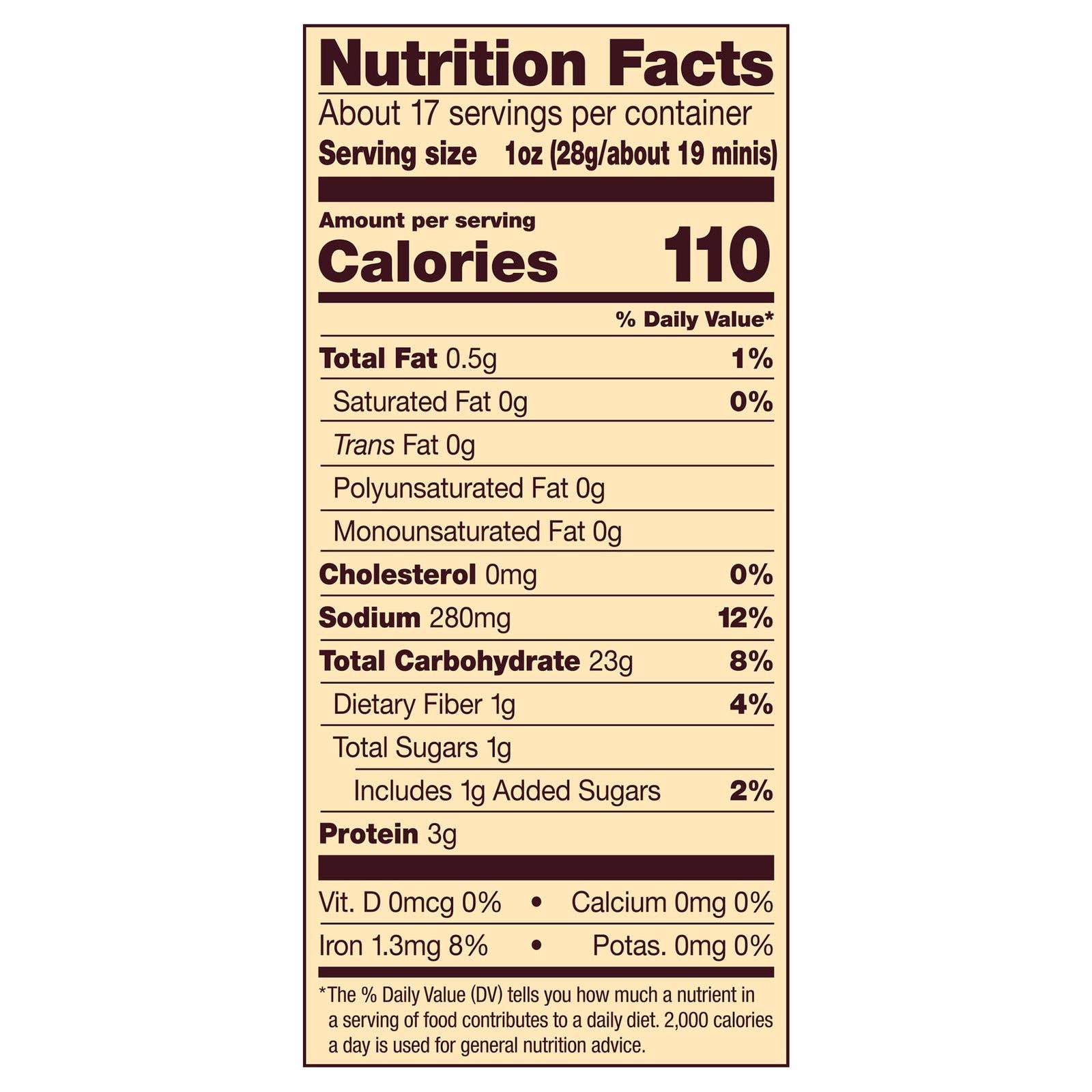 Everyday Supply Co - Wholesale Pretzels - Snyder's Mini Pretzels Family Size - Case of 6 - 17 Oz1