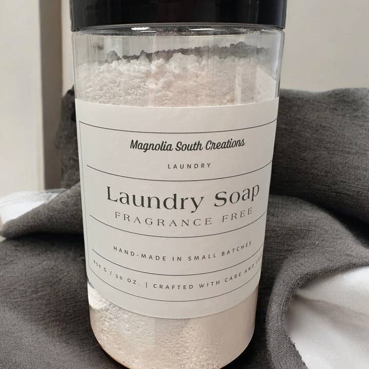 Magnolia South Creations - Wholesale Laundry Detergent Powder/Pods - Natural Laundry Soap