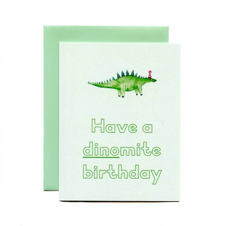 Anniversaire Dinomite pour la vente par Honour Bright