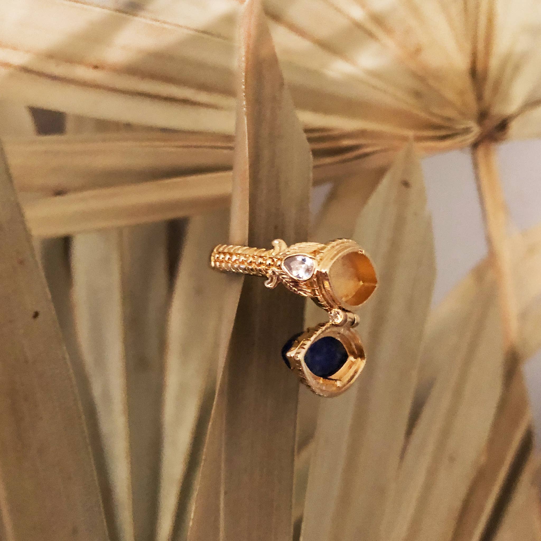 Memento Mori Designs NYC - Wholesale Cocktail/Statement Ring - Cleopatra Compartment Ring3