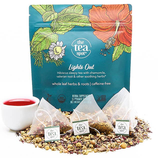 Lights Out, Organic Sleepy Tea -15 sachets each for wholesale by The Tea Spot
