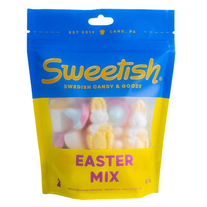 Sweetish- Swedish Candy Wholesale - Wholesale Gummy - Sweetish Signature Easter Mix 4.70oz