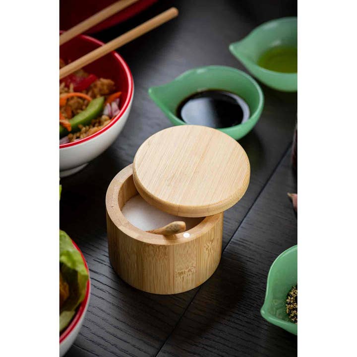 TableCraft Products Company - Wholesale Salt Mill - Salt Box with Spoon6