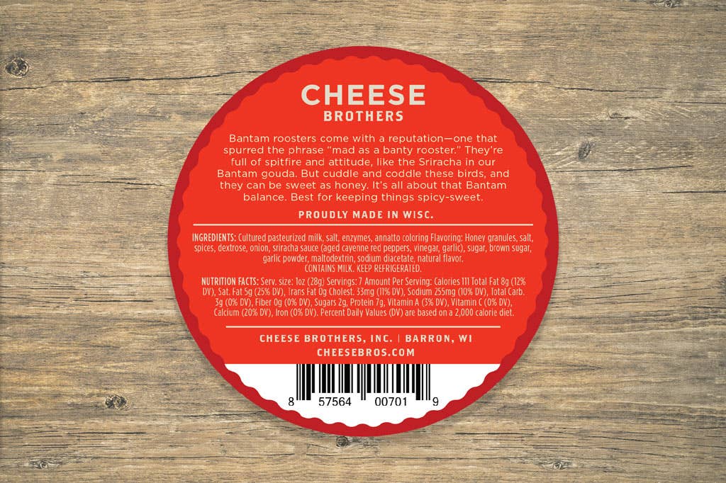 Cheese Brothers - Wholesale Cheese - Honey Sriracha Gouda1