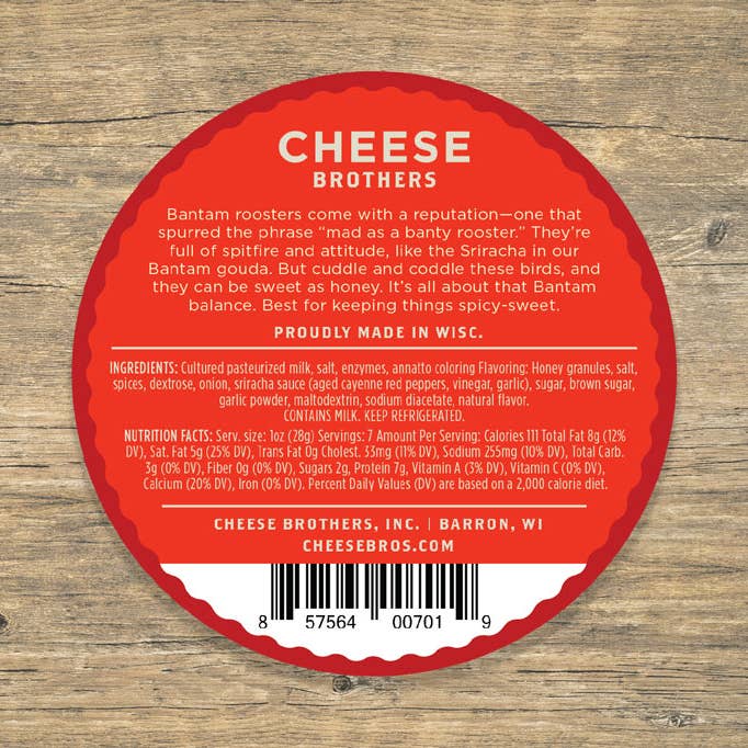 Cheese Brothers - Wholesale Cheese - Honey Sriracha Gouda1