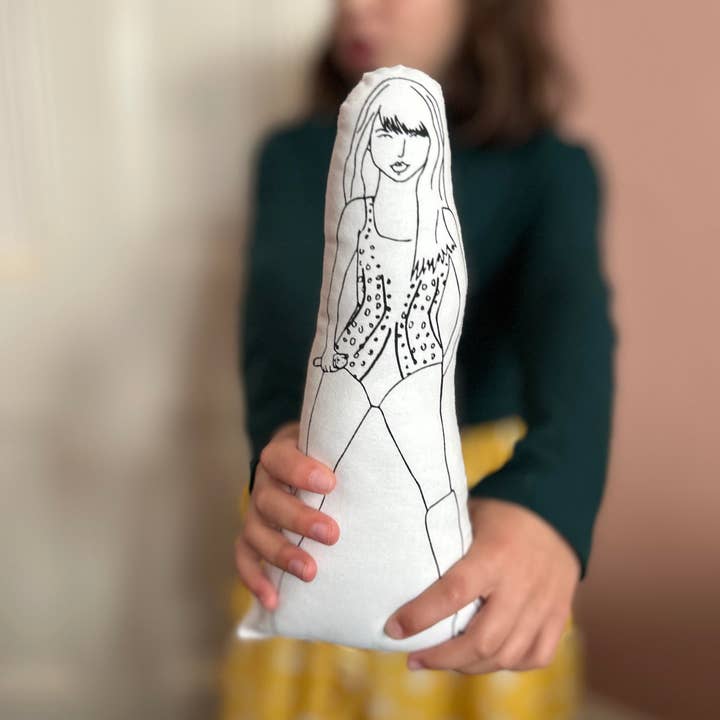 Taylor Swift - Pillow Idol Doll for wholesale by Fat Hen And Flo