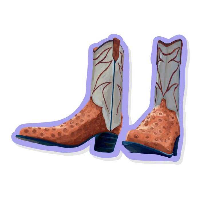 North Star Mall Boots Sticker for wholesale by Aedan Creates
