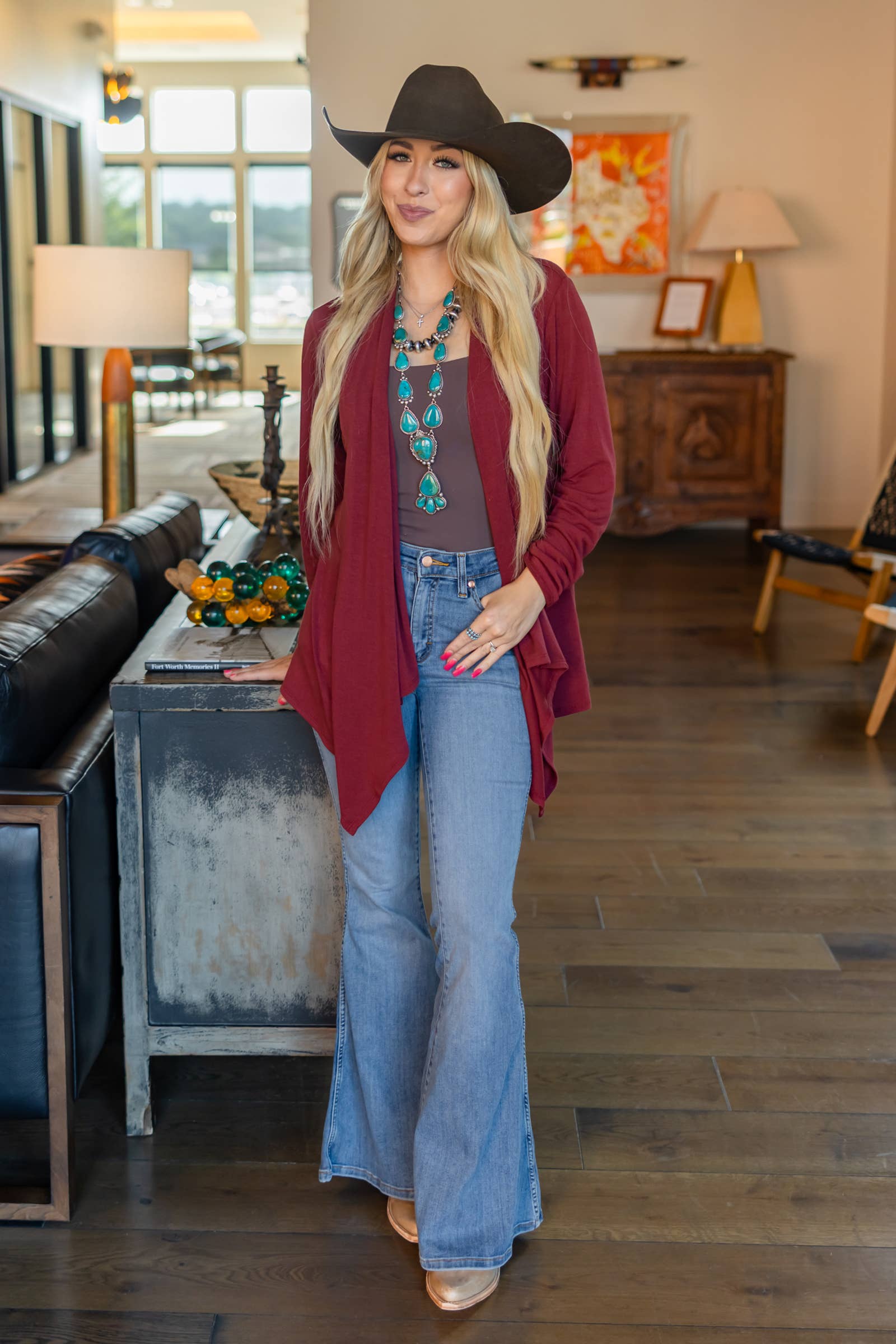 Dear Scarlett - Wholesale Cardigan - Women's - Effortless Lightweight Cardigan14